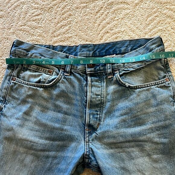 & Denim wide leg high button fly waist jeans - Picture 3 of 15